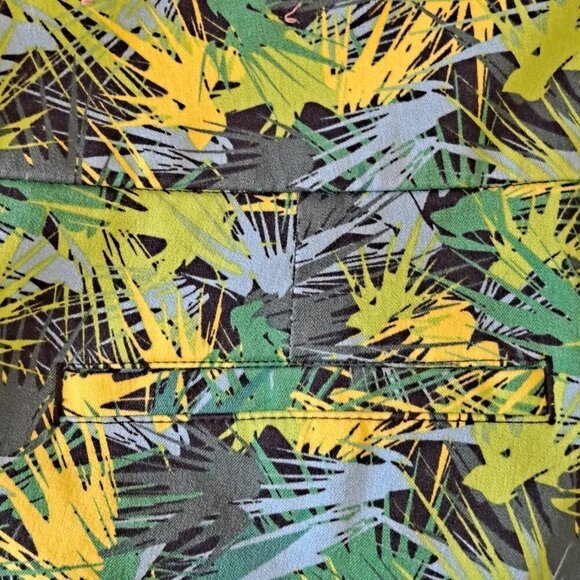 Soft Surroundings Size XL Green Blue Pull On Stretch Pants Ankle Length Skinny - Picture 8 of 14